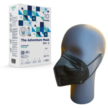 The Adventure Face Mask FFP3 Face Masks with Ear Loops, UK Certified Face Mask, Safety Mask, 5 Layer FFP3 Mask, CE Certified Dust Mask, PPE Mask, Box