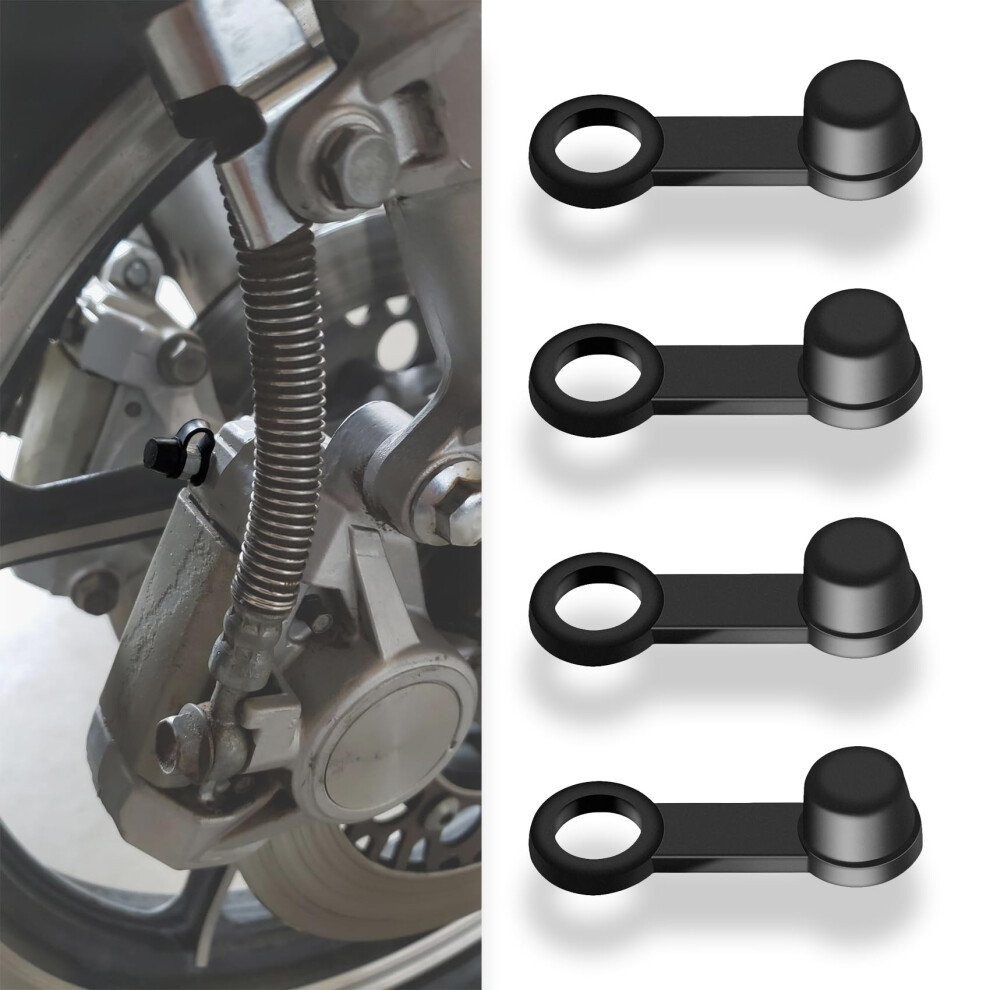 4Pcs Brake Bleeder Caps Rubber Grease Fitting Covers 8Mm Dustproof Protection For Cars Motorcycles Bicycles 9455672901314