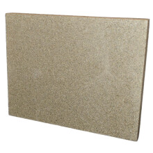 The Stove Wizard Firebrick Fire Board Heat Proof Brick Vermiculite Fireboard 1 Brick 193mm x 303mm x 25mm