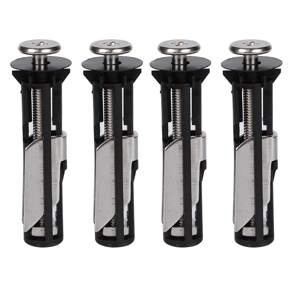 Heavy Duty Toilet Seat Fastener Bolt Kit, Toilet Seat Bolts, Toilet Seat Screws Replacement Kit, Toilet Seat Locking Bolt, Toilet Seat Fittings (4) 17771740
