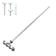 Professional Circular Saw Guide Rail for Precision Cutting - Adjustable Stainless Steel Caliper for Accurate Wood Measurements, Woodworking DIY Tool