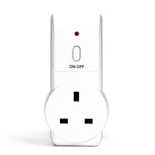 Status STATUS Remote Control Socket | White Remote Control Plug UK | Pack of 1 | SREMSOC1PK3