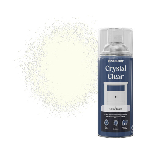 Rust-Oleum Rust-Oleum 400ml Crystal Clear Aerosol - Gloss