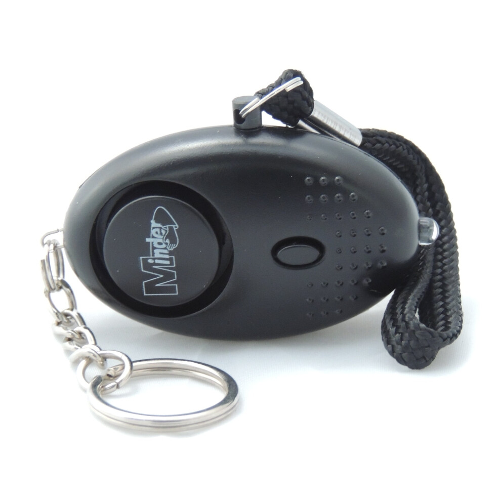 Minder 140Db Police Approved Mini Minder Loud Personal Staff Panic Rape Attack Safety Security Alarm Keyring W/Torch - Secured By Design Approved (P 89036358