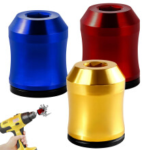 3Pcs Screwdriver Head Magnetic Ring, Screw Ring Set Removable Household Tool for Drills| Universal Bit Holder for Hex Screwdrivers & Power Bits | All