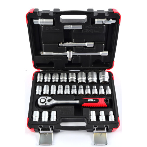 Hilka Hilka 01123202 32pce 1/2-inch Drive Socket Set