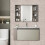 Brown Thick Concrete Wallpaper Industrial Textured Concrete Effect Wal 4