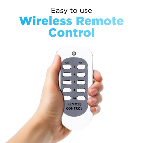 Status STATUS Remote Control Socket | White Remote Control Plug UK | Pack of 1 | SREMSOC1PK3 2