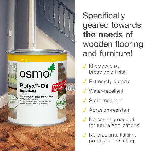 Osmo Osmo Polyx Oil 0.75 Litre Clear Matt 3062 2