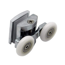 Shower Door Wheels | 23mm or 25mm | Upper or Lower | Double Shower Door Rollers Runners | ROLL028 (Upper Wheel (23mm))