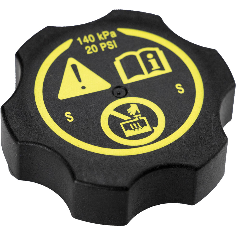 Coolant Reservoir Cap With Leakproof Seal For Chevy Gmc Buick Cadillac, Fits Silverado Sierra 9455672901840
