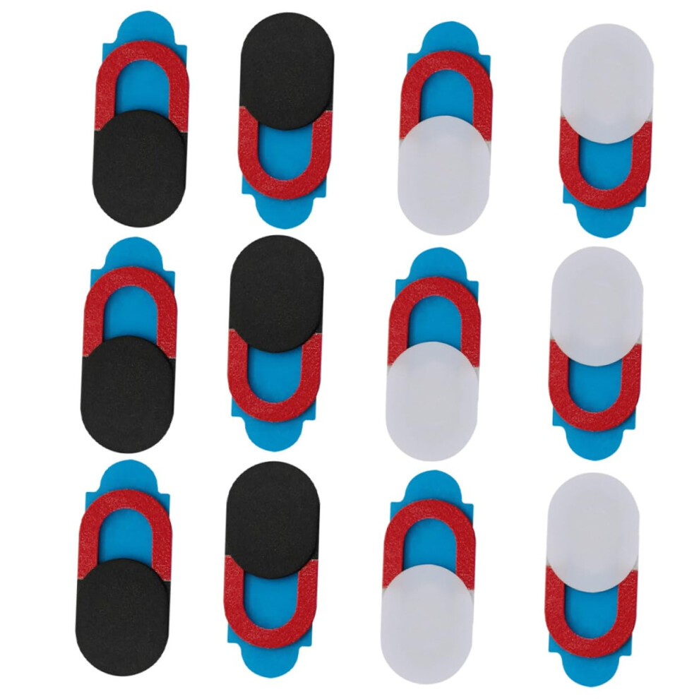 12Pcs Webcam Cover Slide Privacy Protector For Laptop Tablet And Phone Easy Install 9455672901932
