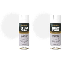 Rust-Oleum AE0040028E8 400ml Surface Primer White (Pack of 2)