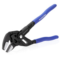 WORKPRO 250 mm Adjustable Pliers Wrench, Adjustable Spanner, Water Pump Pliers, Self Adjusting Jaw Pliers Max Jaw Capacity 50 mm