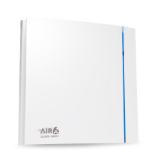 AIR 6 Cloud-100HT Silent Yet Powerful Bathroom Extractor Fan with Adjustable Humidity Sensor & Timer | Delivering 26.5l/s (95m3/h) | Wall or Ceiling M