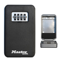 Master Lock Key Safe Wall Mounted Pull to Open Medium Size Outdoor, Mounting Kit, for Home Office Industry