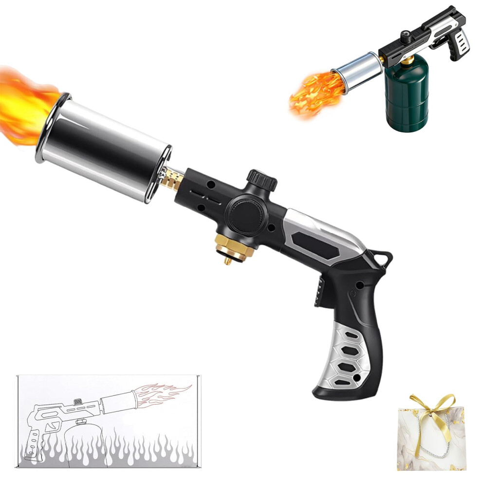 Propane Torch 3272F Heat With Adjustable Flame And Triple Safety For Outdoor Bbq And Cooking 9174973528067