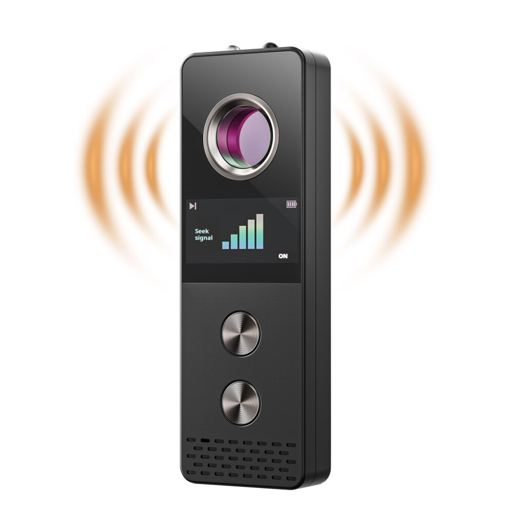 Hidden Camera And Bug Detector With Multitechnology Detection, Gps Tracker Finder For Travel, Car, Office 9455672902328
