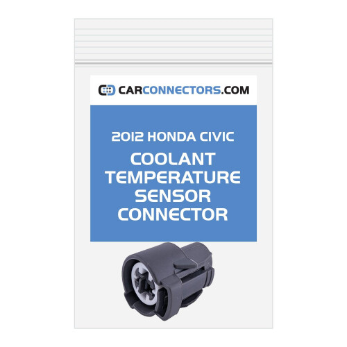 Coolant Temperature Sensor Connector for 2012 Honda Civic with Preinstalled Seals and Pins