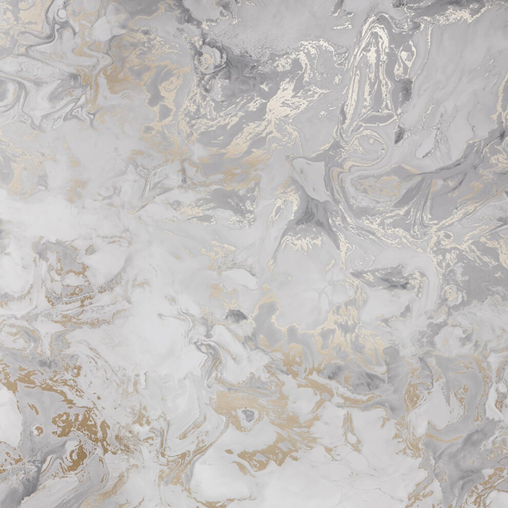 Swehooirt Marble Wallpaper Features Gold Metallic Highlights Cream And Gold Wallpaper For Living Room Feature Wall Bedroom Hallway 5003079126799