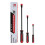 ROTATION Pry Bar Set, Strike Cap Handle, Angled Tip, Rust Proof Finish, Machanic Tools for Prying, Scraping, Lifting, Pulling | 3-Piece Hand Tools Se 5