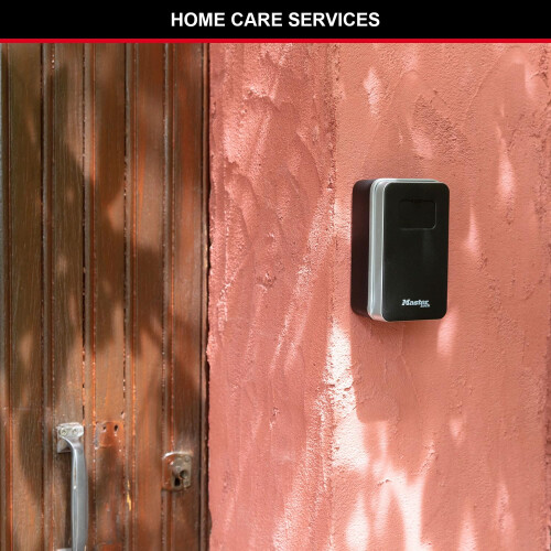 Master Lock Master Lock Key Safe Wall Mounted Pull to Open Medium Size Outdoor, Mounting Kit, for Home Office Industry 2