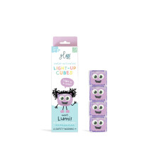 Glo Pals Original Water-Activated Light-up Sensory Bath Toy. 4 Reusable Light-Up Cubes. Kids Colourful Bath Time Fun. Childrens Light-up Sensory Play