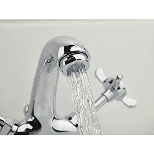 Bristan Bristan N BAS C CD 1901 Basin Mixer with Pop-Up Waste - Chrome 2