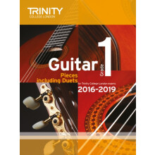Trinity College London Guitar Exam Pieces Grade 1 20162019 Other Book
