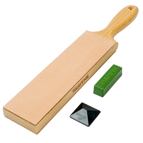SHARPAL 205H Leather Strop (Genuine Cowhide) 33 x 6cm Kit