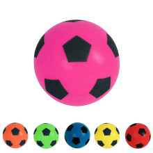 HTI Fun Sport 20cm Football | Indoor/Outdoor Soft Sponge Foam Soccer Ball | Play Many Games For Hours Of Fun | Suitable For Adults, Boys And Girls Of