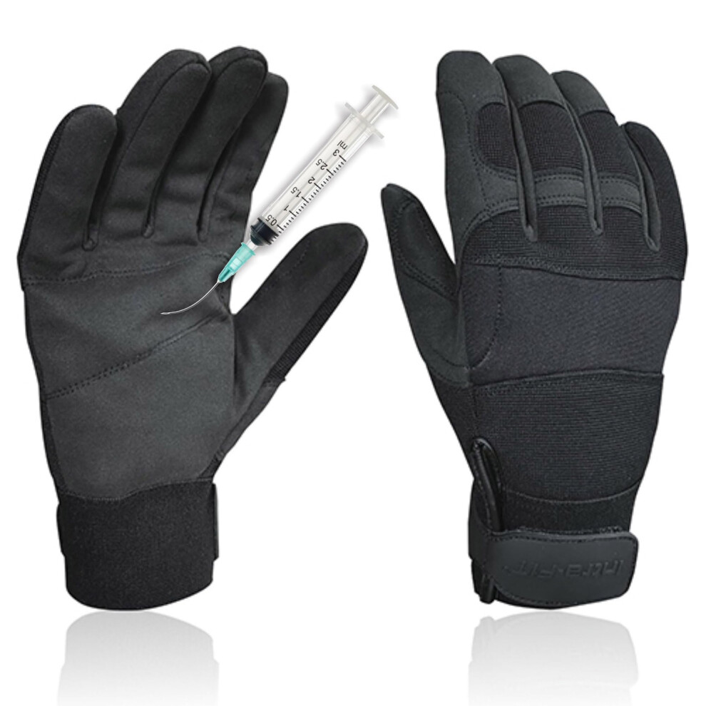 Intra-Fit Needle Puncture & Thorn Proof Gloves, Level 3 Needlestick Resistant, A9 Cut Resistant Gloves For Garden & Animal Handling (L) 5051226584336