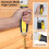AOOTE Scraper Tool,13-in-1 Stainless Steel Painters Tool,Professional Multi Wallpaper Scraper Tools,Professional Multi Paint Stripper Tools Includes 4