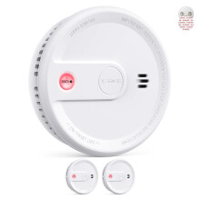 X-Sense Smoke Alarm for Home with Magnetic Mount, Standby Without Flashing Light, 10-Year Irreplaceable Battery Fire Alarm, Test/Silence Button, Ultr