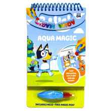 Bluey Aqua Magic - Colouring Books for Children, Ages 3 Years Plus