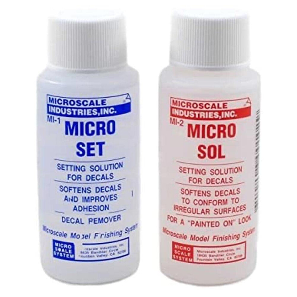 Cpsyub Micro Sol & Micro Set Decals Setting Solution Twin Pack 91262264