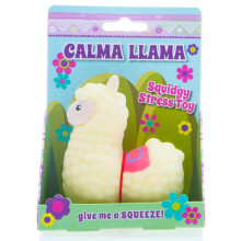 Boxer Gifts Calma Llama Stress Toy - Squishy Fidget Toys & Stress Balls For Adults - Helps With Anxiety Relief - Office Desk Toy Fun Stocking Filler