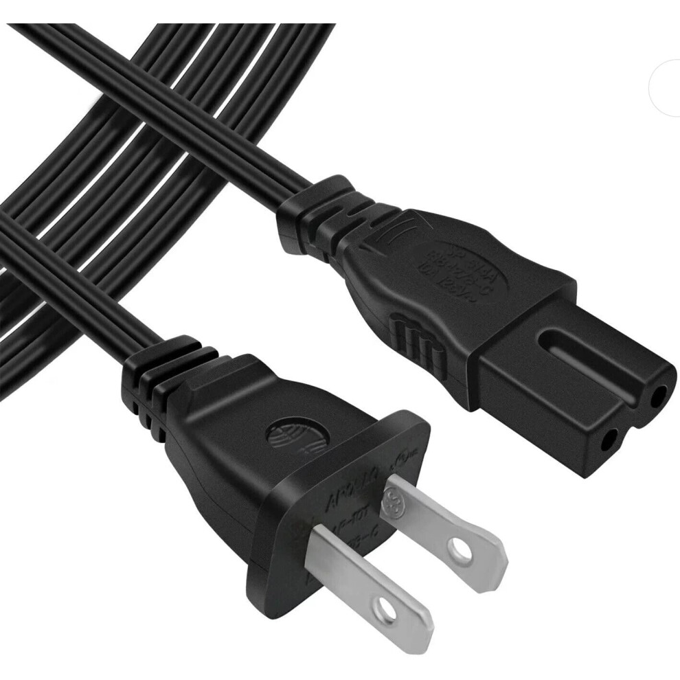 Ac Power Cord Replacement For Philips Magnavox Tvs, 6Ft Durable Universal Power Cable With Reliable Power Delivery 9330225955818