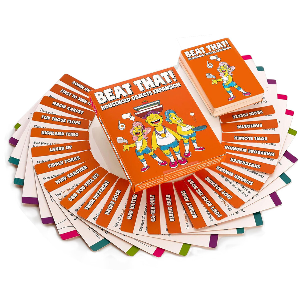 Photos - Board Game Gutter Games Beat That Household Objects Expansion - Fun Family for Kids and Adults - Great Stocking Fillers or G