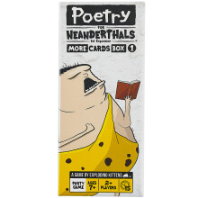 Poetry for Neanderthals Expansion Pack by Exploding Kittens - 2+ Players - Ages 7+ - 15 Minutes to Play - Original Game Required, 500 Cards - Party G