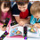 Scratch Art for Kids 48 Pcs Magic Rainbow Bookmarks for Children Scratch Ar 3