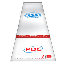 WINMAU Clearzone Dart Mat with Throw Line for Soft Tip and Steel Tip