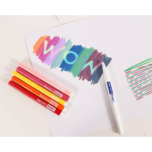 Marvin's Magic 30 Colour Changing Magic Pens for Kids, Erasable, 3D Writing 1