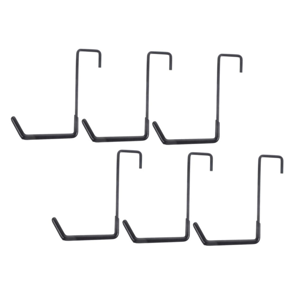 6Pcs Heavy Duty Garage Wall Hooks For Tools Bikes Ladders Garden Equipment No Screw Install 9070919976070