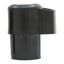 2Pcs Durable Black ABS Saxophone Plug for Alto & Tenor Sax Protection
