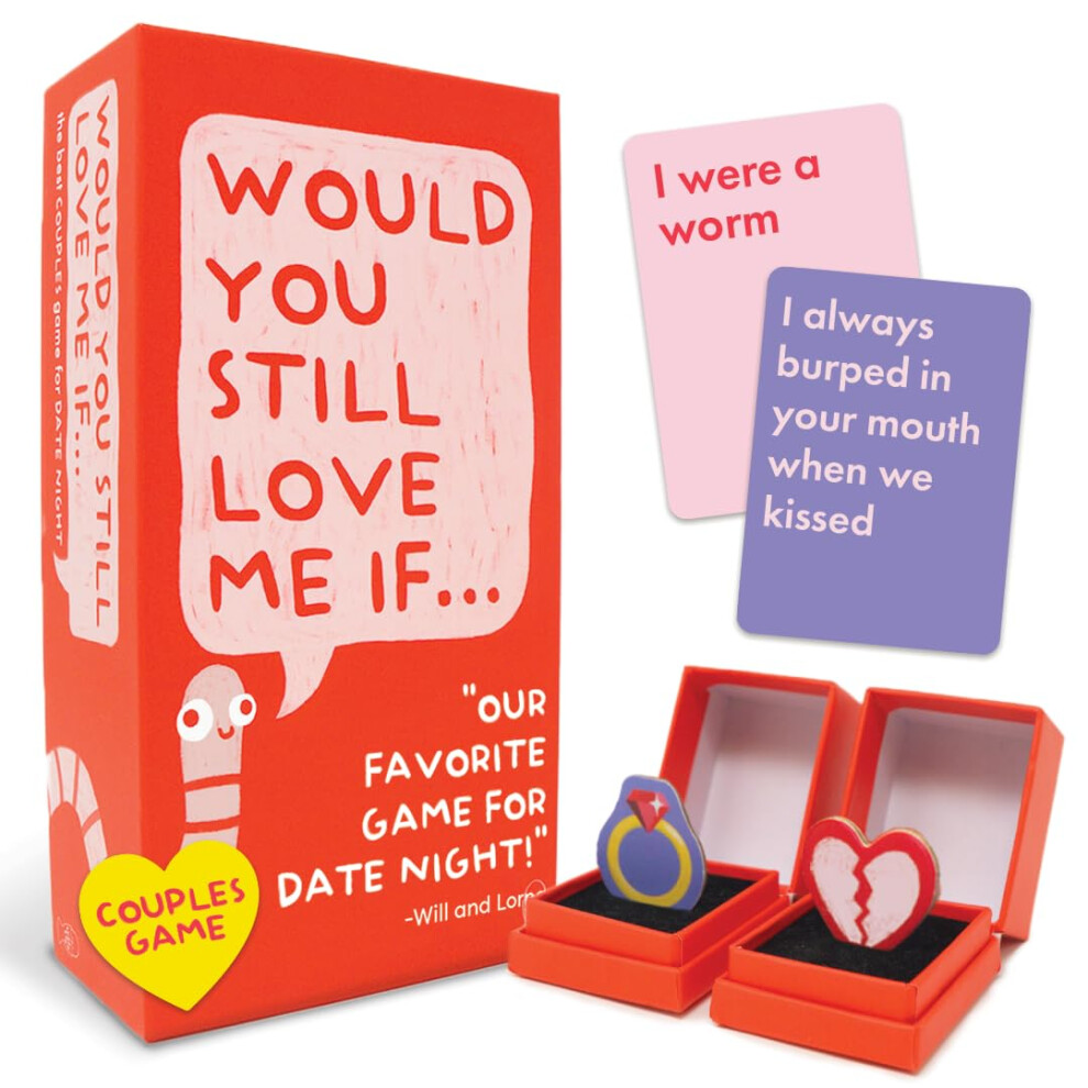 Lucky Egg Would You Still Love Me If... Unleash The Fun With Our Couples Card Game - Engaging Date Night Game For Adults - Hilarious And Entertaining Conversat