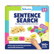 Skillmatics Educational Board Game - Sentence Search, Fun Learning Toys & Games For Kids, Sentence Building Activity, Creative Word Play, Gifts For Bo