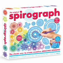 Spirograph Original Set with 22 Classic Spiro Parts, Pens, Paper and Putty