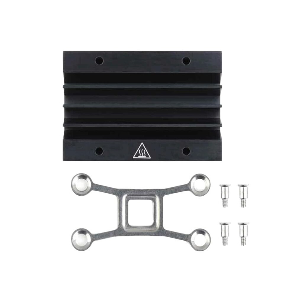 Aluminum Cooling Heatsink With Bracket And Thermal Grease For Heat Dissipation Electronics 9455672903653