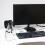 Transparent Acrylic Dual Game Controller Stand with Headset Holder, AntiSlip Base, Tool Assembly 4